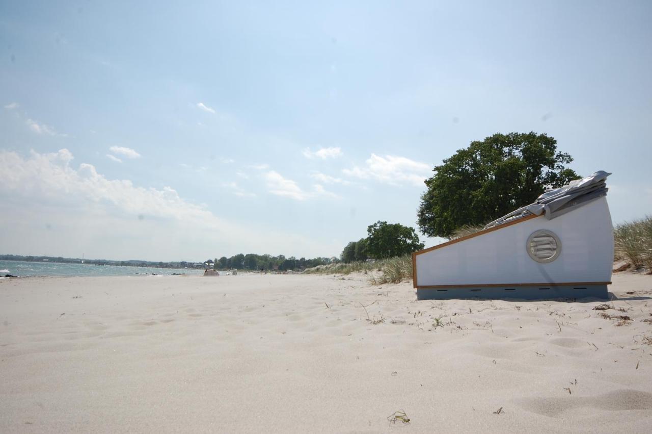 Schlafstrandkorb Nr. 3 Sierksdorf Eksteriør bilde